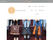 Tablet Screenshot of dapperbag.com